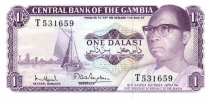 Gambia 1971-86. 1D, 5D Sign.7 T:I