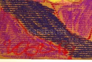 Cs. Németh Miklós (1934-2012): Pasztell, karton, jelzett, 43×24 cm