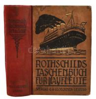 L. Rotschild: Taschenbuch für Kaufleute Leipzig, 1899. Verlag von Glöckner Félvászon kötésben / hgalf linen binding