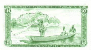 Gambia 1972-86. 10D Sign.6 T:I