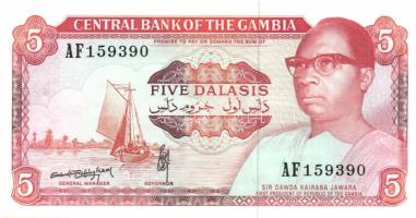 Gambia 1987-90. 5D Sign.10 T:I