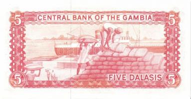 Gambia 1987-90. 5D, 10D, 25D Sign.8, teljes sor! T:I