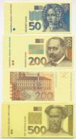 Horvátország 1993 (1994). 5K előlapi színpróba + 50K előlapi színpróba + 200K előlapi és hátlapi szí...