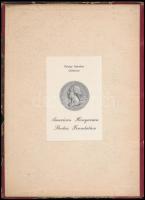 1901-1902 A Nemzeti Szövetség, az Országos Nemzeti Szövetség hivatalos értesítőjének I. és II. évfolyama könyvbe kötve