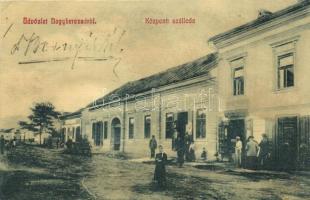 Nagyberezna, Velykyi Bereznyi, Velky Berezny; Központi szálloda, étterem és sörcsarnok, üzlet. W. L. 2735. / hotel, restaurant, beer hall, shop (r)