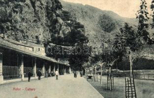 Kotor, Cattaro; street view. W. L. Bp. 4706. (EK)