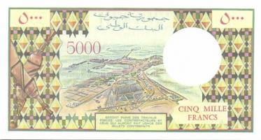 Dzsibuti 1979-84. 500Fr, 1000Fr, 5000Fr, 10.000Fr teljes sor! T:I