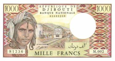 Dzsibuti 1991. 1000Fr T:I