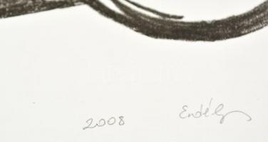 Erdélyi jelzéssel: Gép 2. Litográfia, papír, 20×28 cm