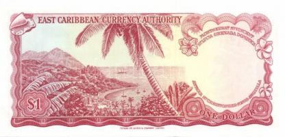 Kelet-Karibi Államok 1965. 1$ Sign.9 T:I