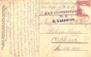 Szolyva (Hársfalva-gyógyfürdő), Nelipino; Erzsébet szálló / Hotel Elisabeth + K.u.K. Husarenregiment...