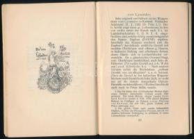 Heraldica curiosa. Eine Sammlung absonderlicher Wappenbilder. Zusammengestellt von L. Rheude. 1910, ...