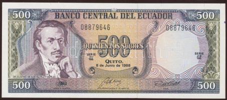 Ekvádor 1988.6.8. 500S T:I