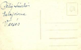 1930 Vecsés, Dalkör kupával, csoportkép. photo