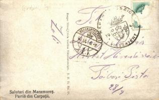 Tótosbánya, Totos (Máramaros), Zserampo-völgy (Nemesbudafalva); Aranybánya / gold mine "1940 Má...