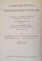 Pilch Jenő (szerk.): A magyar katona vitézségének ezer éve I-II. Bp., Franklin. Kiadói egészvászon k...