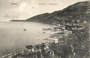 6 db régi városképes lap, közte 1 japán lap / 6 pre-1945 town-view postcards (Riccione, Lwów, Triest...