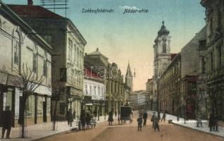 7 db régi magyar városképes lap (Kiskunhalas, Budapest, Székesfehérvár, Tapolca) / 7 pre-1945 Hungar...