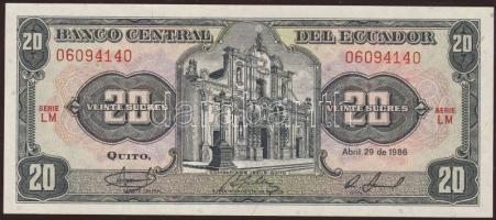 Ekvádor 1986.4.29. 20S "LM" T:I