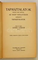 Göre Gábor (Gárdonyi Géza): Tapasztalatok   Bp., 1925, Globus. Mühlbeck Károly szövegközti illusztrá...