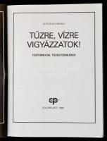 Danyi József: Tűzre, vízre vigyázzatok! Tűztornyok, tűzoltóemlékek. Bp.,1989, Colorplast. Kiadói kar...
