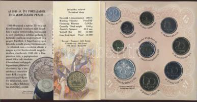 1998. 50f-200Ft 10klf db, benne 2klf 100Ft + 1db 100Ft "1848-49-es szabadságharc" szettben...