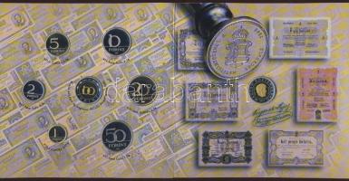 2002. 1Ft-100Ft 8klf db, szettben, benne "Kossuth" 100Ft T:PP Csak 3000db!