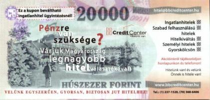 3klf bankjegyet ábrázoló modern reklámpénz