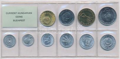 1988. 2f-20Ft (10xklf) érmés forgalmi sor fóliatokban T:1
Adamo FO21