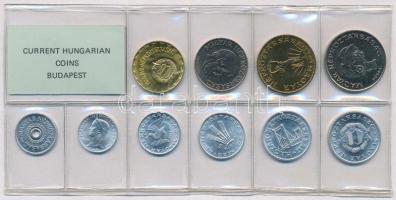 1987. 2f-20Ft (10xklf) érmés forgalmi sor fóliatokban T:1
Adamo FO20