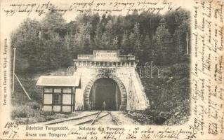Teregova, Temesvár-Orsova vasútvonal alagútja / railway tunnel