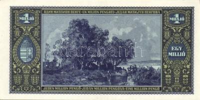 1945-46. 1000.000P, 1000.000.000P, 1000.000Milpengő, 10.000B.-pengő T:I-
