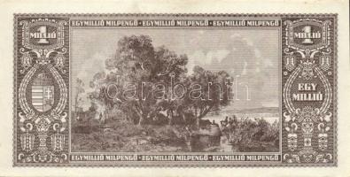 1945-46. 1000.000P, 1000.000.000P, 1000.000Milpengő, 10.000B.-pengő T:I-