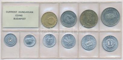 1983. 2f-20Ft (10xklf) érmés forgalmi sor fóliatokban T:1 Adamo FO16