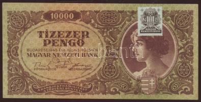 1945. 10.000P bélyeggel T:I