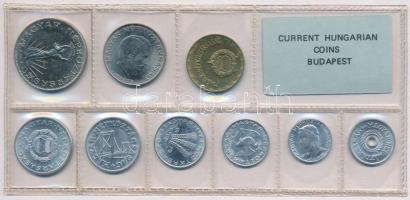 1979. 2f-10Ft (9xklf) érmés forgalmi sor fóliatokban T:1 Adamo FO12