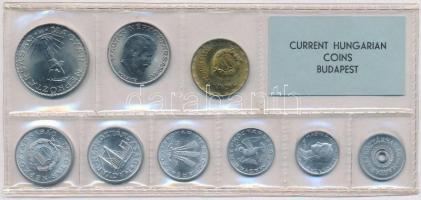 1976. 2f-10Ft (9xklf) érmés forgalmi sor fóliatokban T:1
Adamo FO9