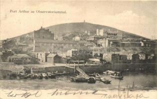Liaodong Peninsula, Port Arthur fortress (Russo-Japanese War), Lüshun Port, Observatory. Hungarian Edition. Ifj. Vuk Gyula amatőr felvétele (EK)