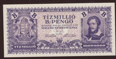 1946. 10.000.000B.-pengő T:I