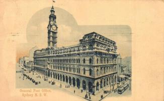 3 db RÉGI külföldi városképes lap; Sydney, Új-Zéland / 3 pre-1914 postcards, Sydney and New Zealand