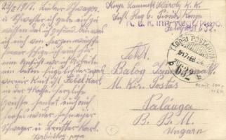 1917 Osztrák-magyar katonák lövészárok építése közben, lapát, kőműves kanál, kalapács / WWI Austro-H...