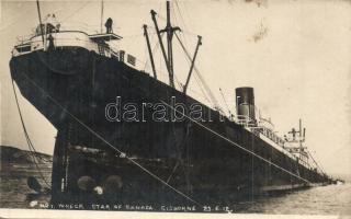 1912 Gisborne, ship wreck of Star of Canada (EK)