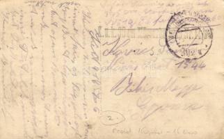 1918 PRAGA típusú osztrák-magyar katonai teherautó katonákkal / WWI Austro-Hungarian K.u.K. soldiers...