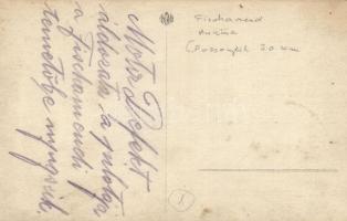 Lezuhant katonai repülőgép / WWI Austro-Hungarian K.u.K. crashed military aircraft. photo