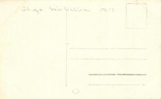 1917 34. gyalogezred train (trén) tisztikara / WWI Austro-Hungarian K.u.K. military infantry regimen...