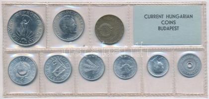 1975. 2f-10Ft (9xklf) érmés forgalmi sor fóliatokban T:1 
Adamo FO8