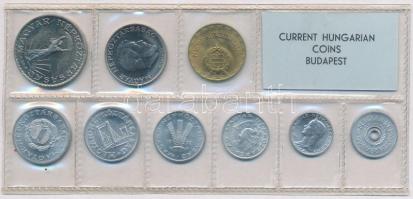 1972. 2f-10Ft (9xklf) érmés forgalmi sor fóliatokban T:1 Adamo FO5