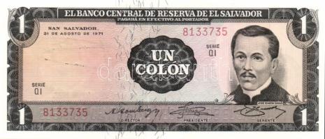 El Salvador 1971.8.31. 1C T:I