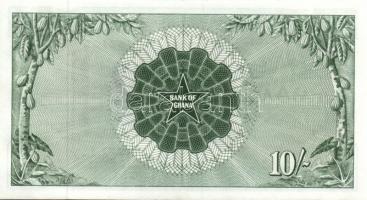 Ghana 1963.7.1. 10Sh T:I