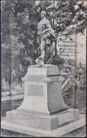 Törökbecse, Újbecse, Novi Becej; Gróf Leiningen 48. honvéd tábornok aradi vértanú szobra / martyrs statue. leporellocard